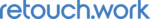 RetouchWork logo in blue